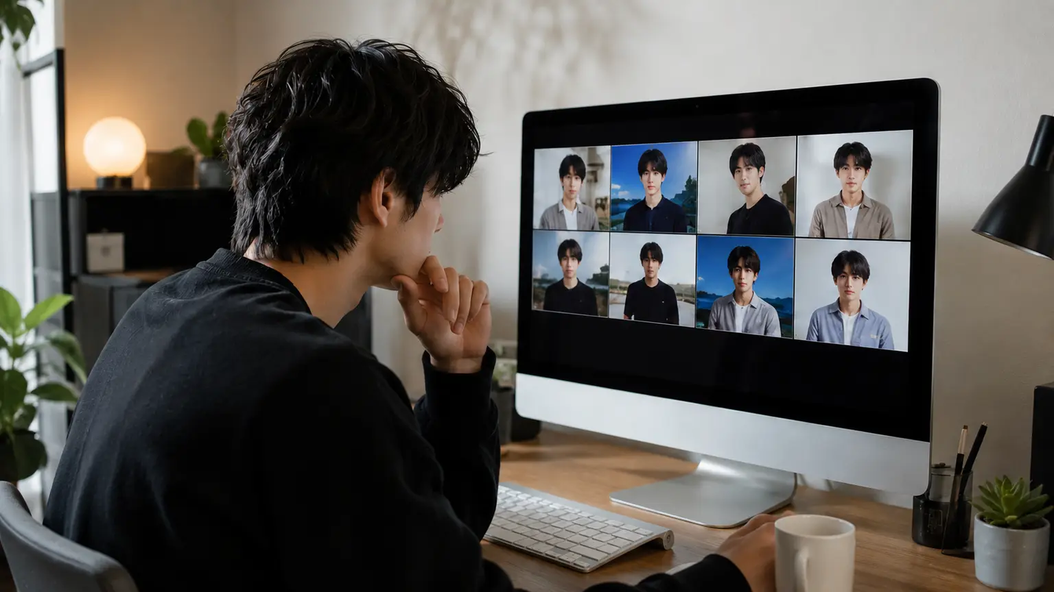 AIでマッチングアプリ用の写真を生成する